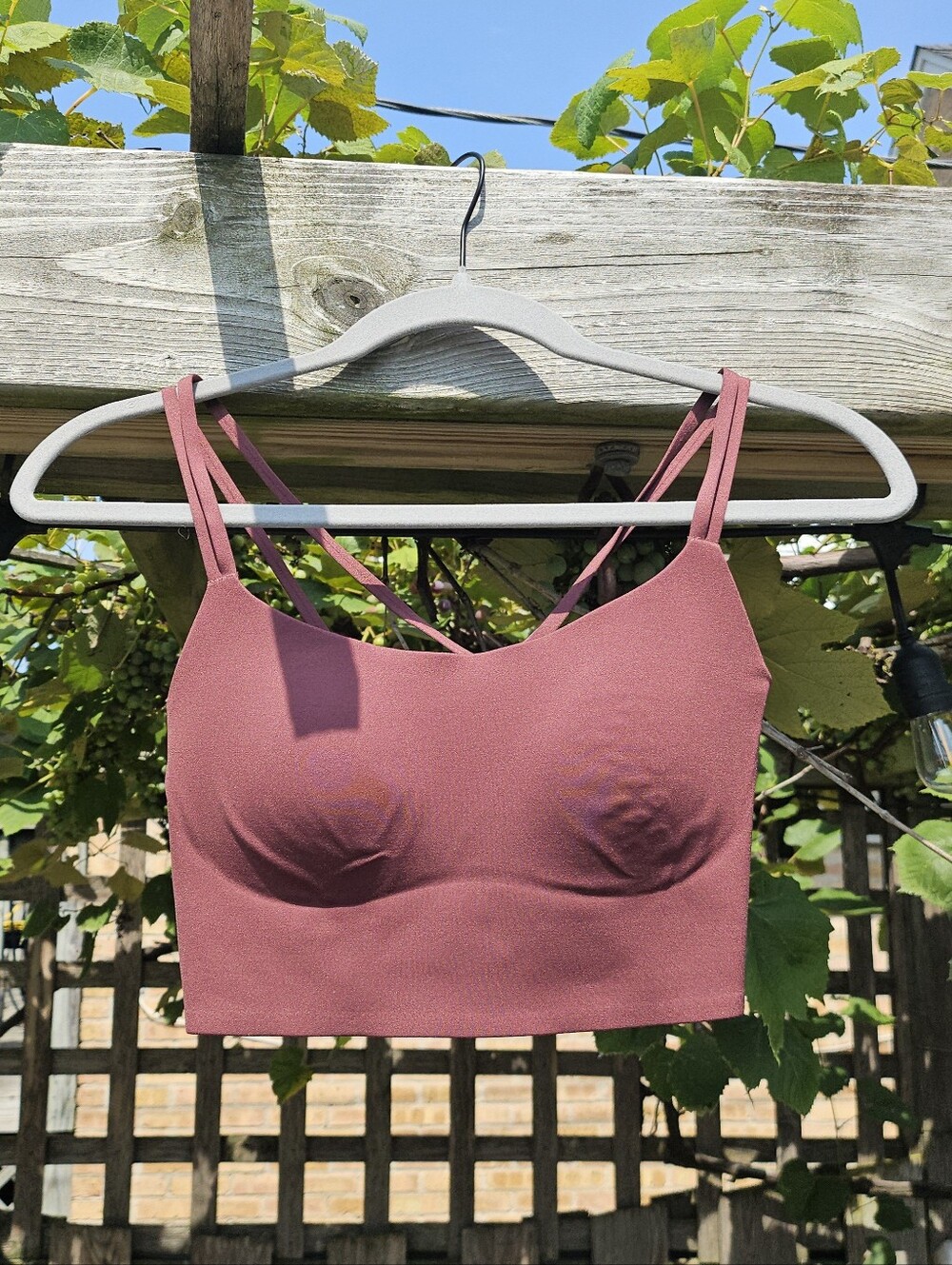Aerie Real Me Xtra Hold-Up Sports Bra & Leggings Workout Set Size Small